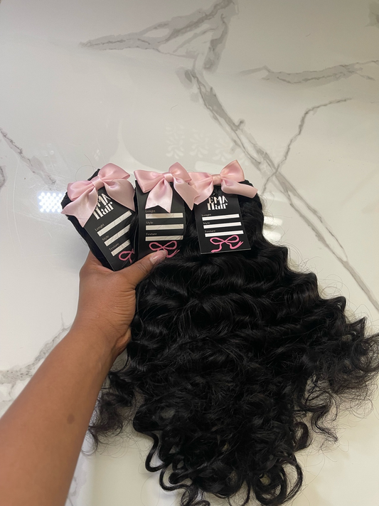 Virgin loose curls